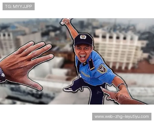 城市街头跑酷挑战连续大跳成功